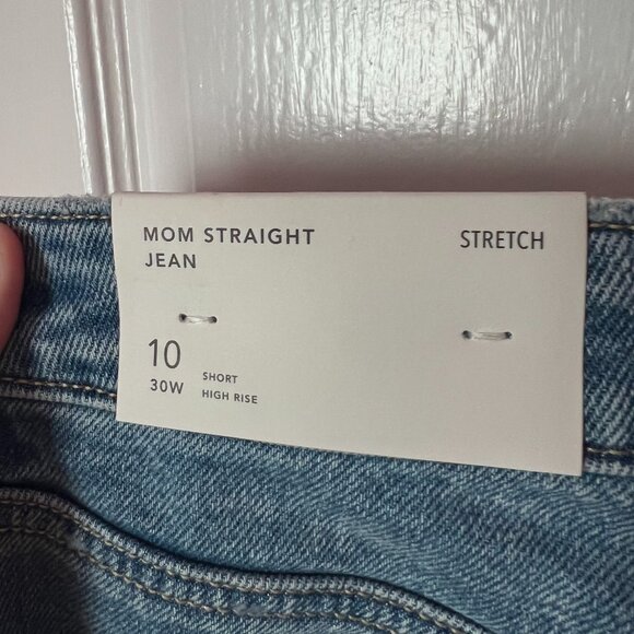 NWT AE Stretch Mom Straight Jean - Picture 11 of 11
